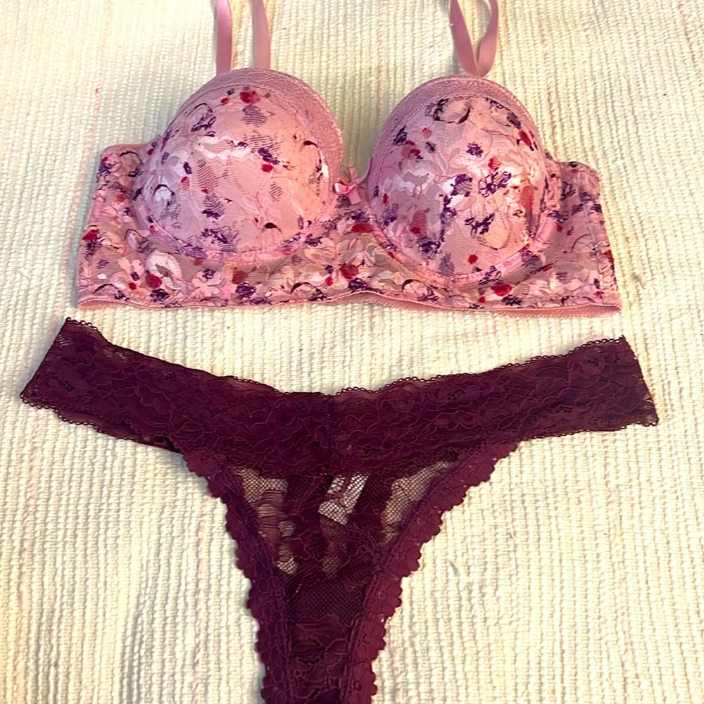 New York Elegance bra and panty set
